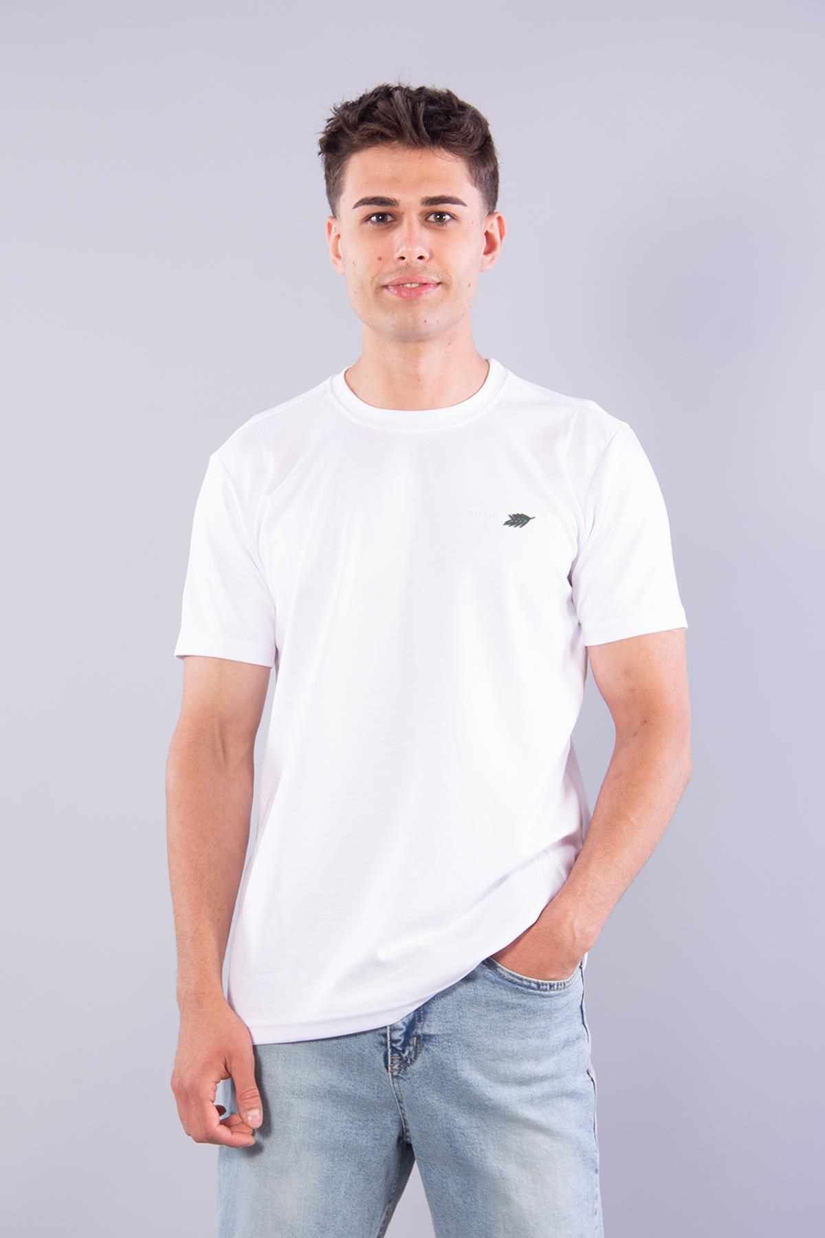 T-shirtmckanzie8342 Modal Overdo Yazılı O Yaka T-shirtkadınerkek