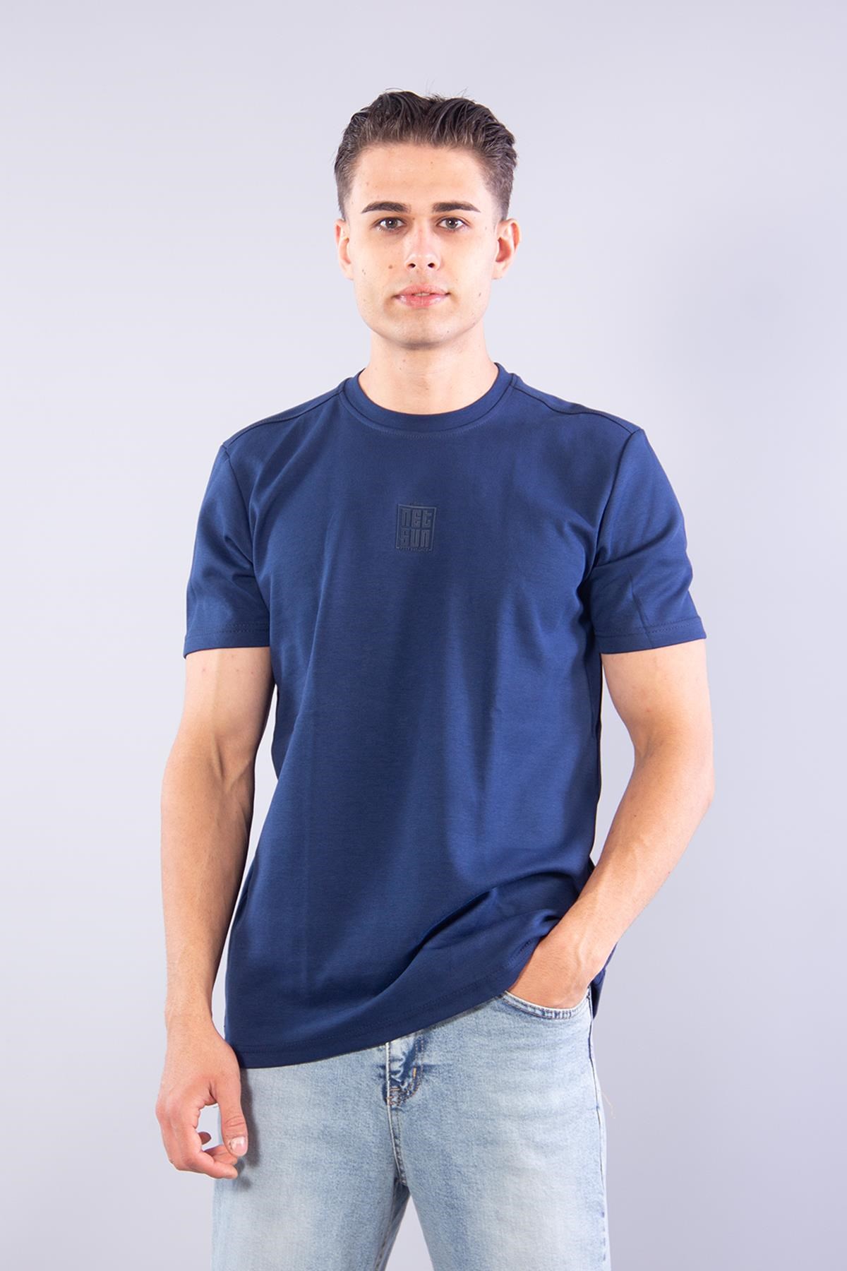 T-shirtmckanzie8376 O Yaka İnterlok Netsun Enjeksiyon Baskılı T-shirtkadınerkek