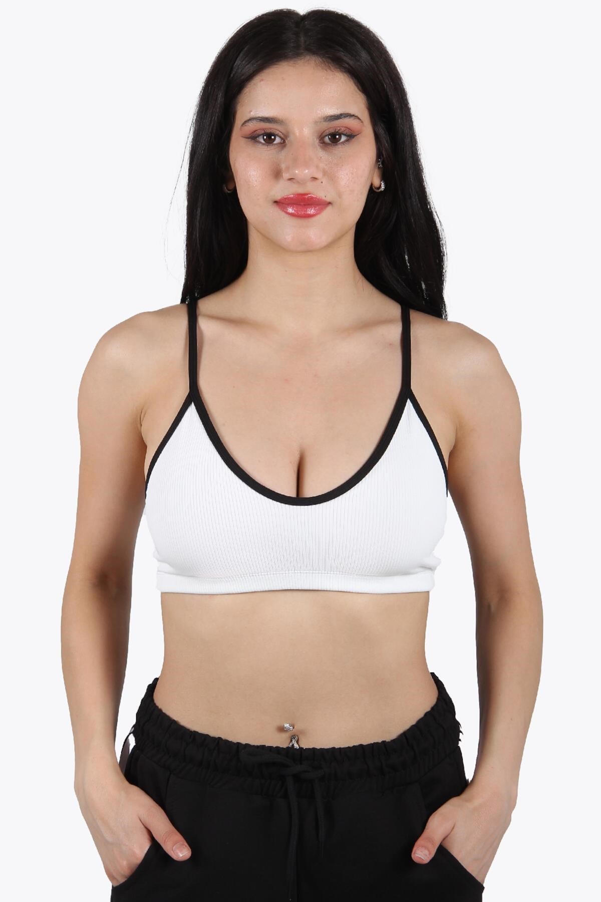 Büstiyer / Atletmckanzie9045 Fitilli İp Askılı Basic Büstiyerkadınerkek