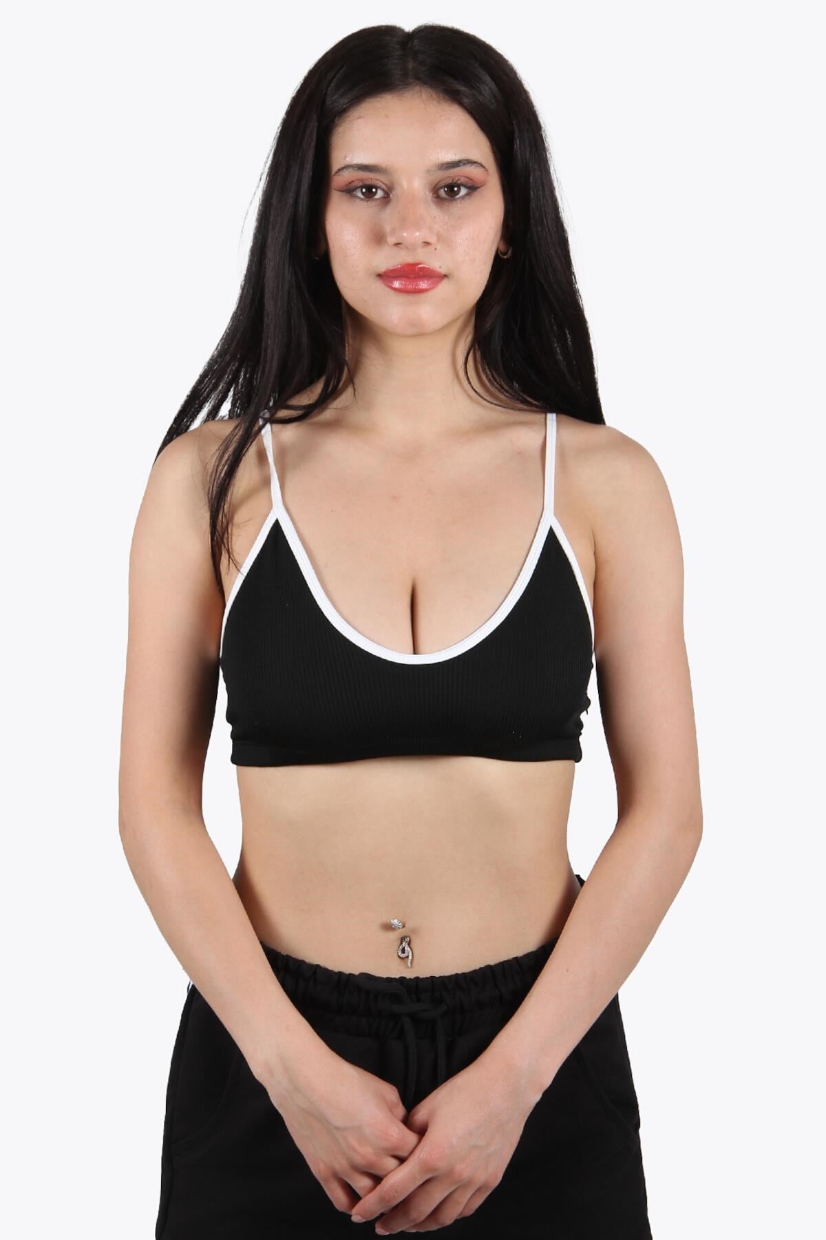 Büstiyer / Atletmckanzie9045 Fitilli İp Askılı Basic Büstiyerkadınerkek