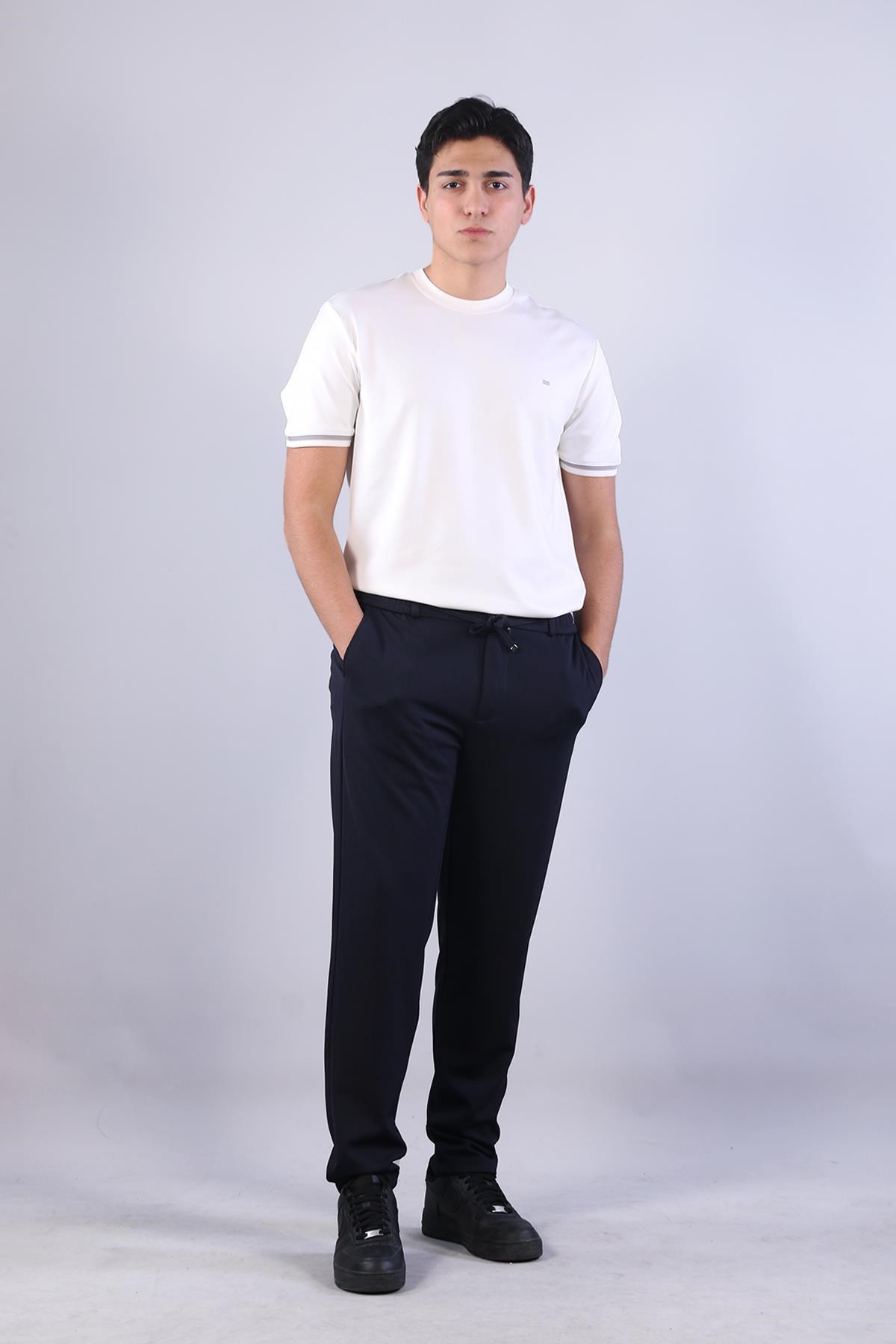 Pantolonmckanzie950 Pütürlü Kumaş Jogger Pantolonkadınerkek