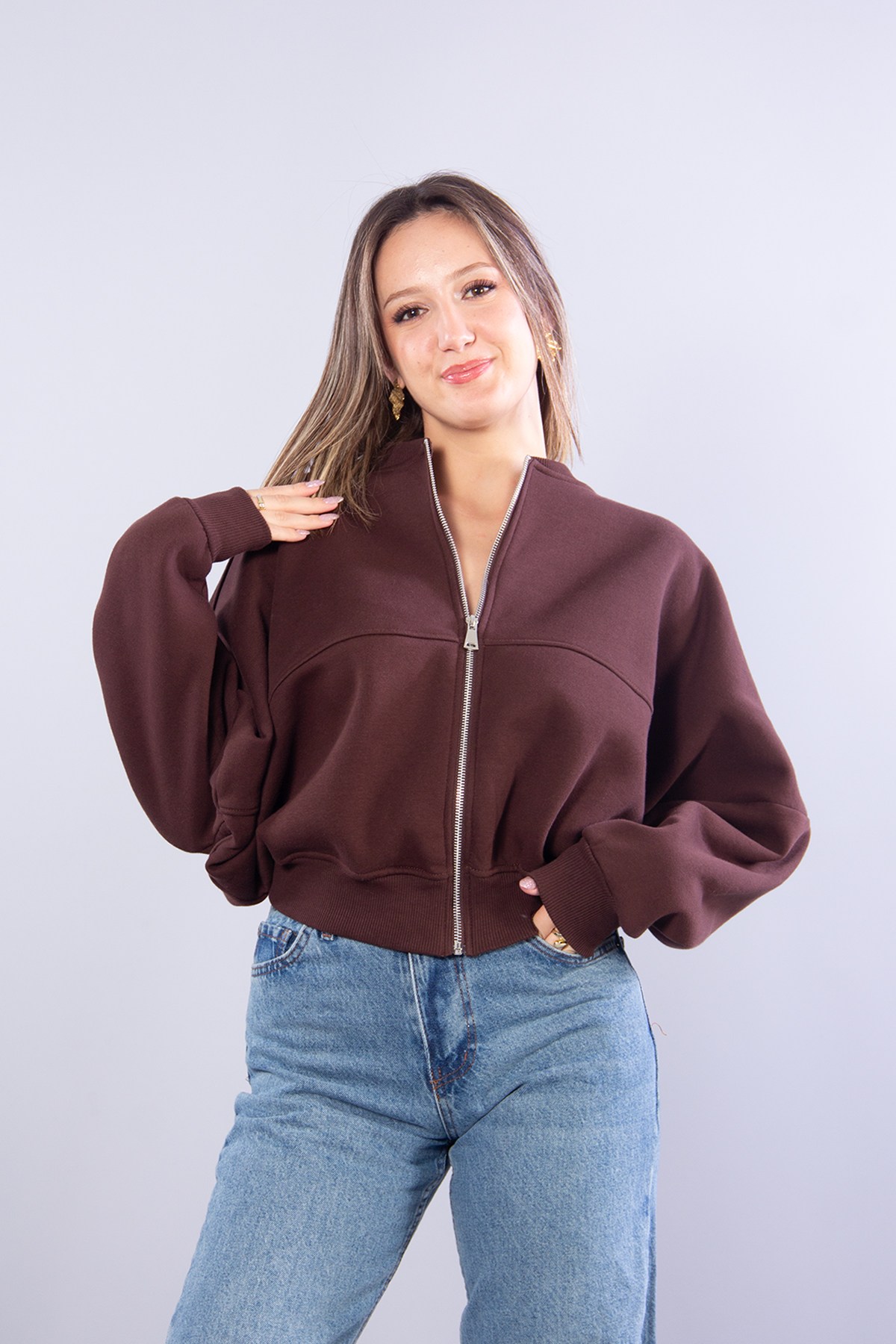 HırkamckanzieMW0000684 Şardonlu 3 İplik Hırkakadınerkek