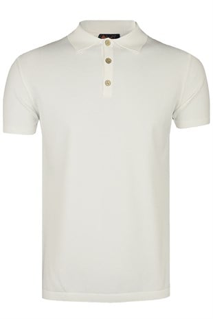 Basic Beyaz Polo Triko Tişört