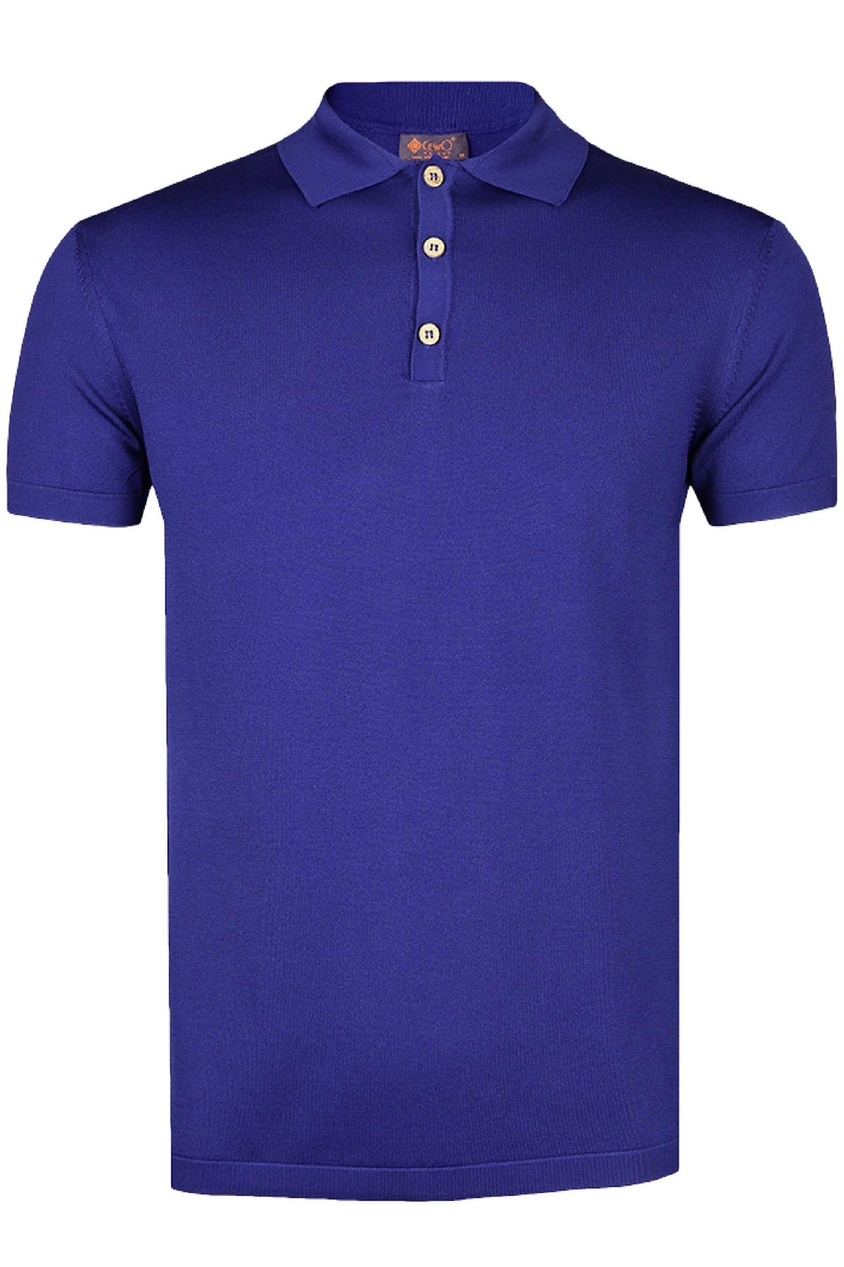 Basic Açık Lacivert Polo Triko Tişört