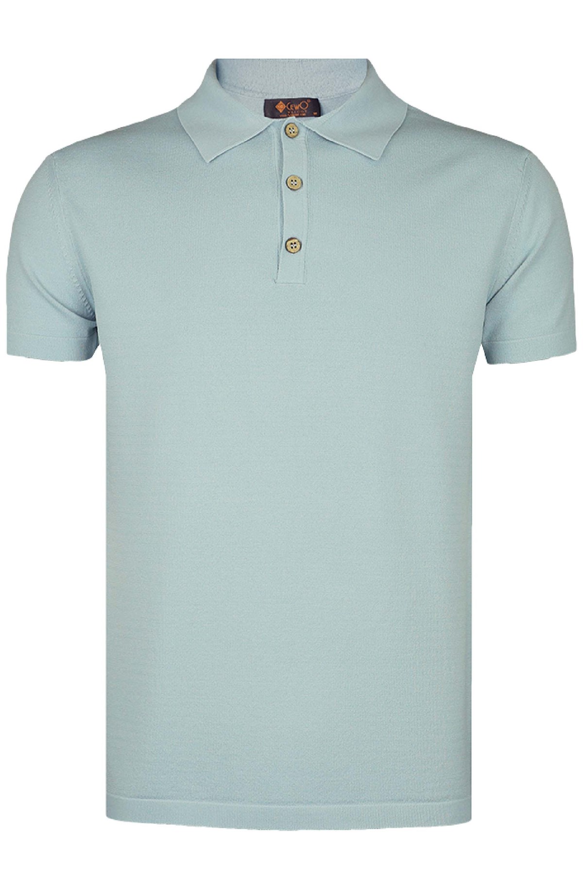 Basic Ether Mavi Polo Triko Tişört