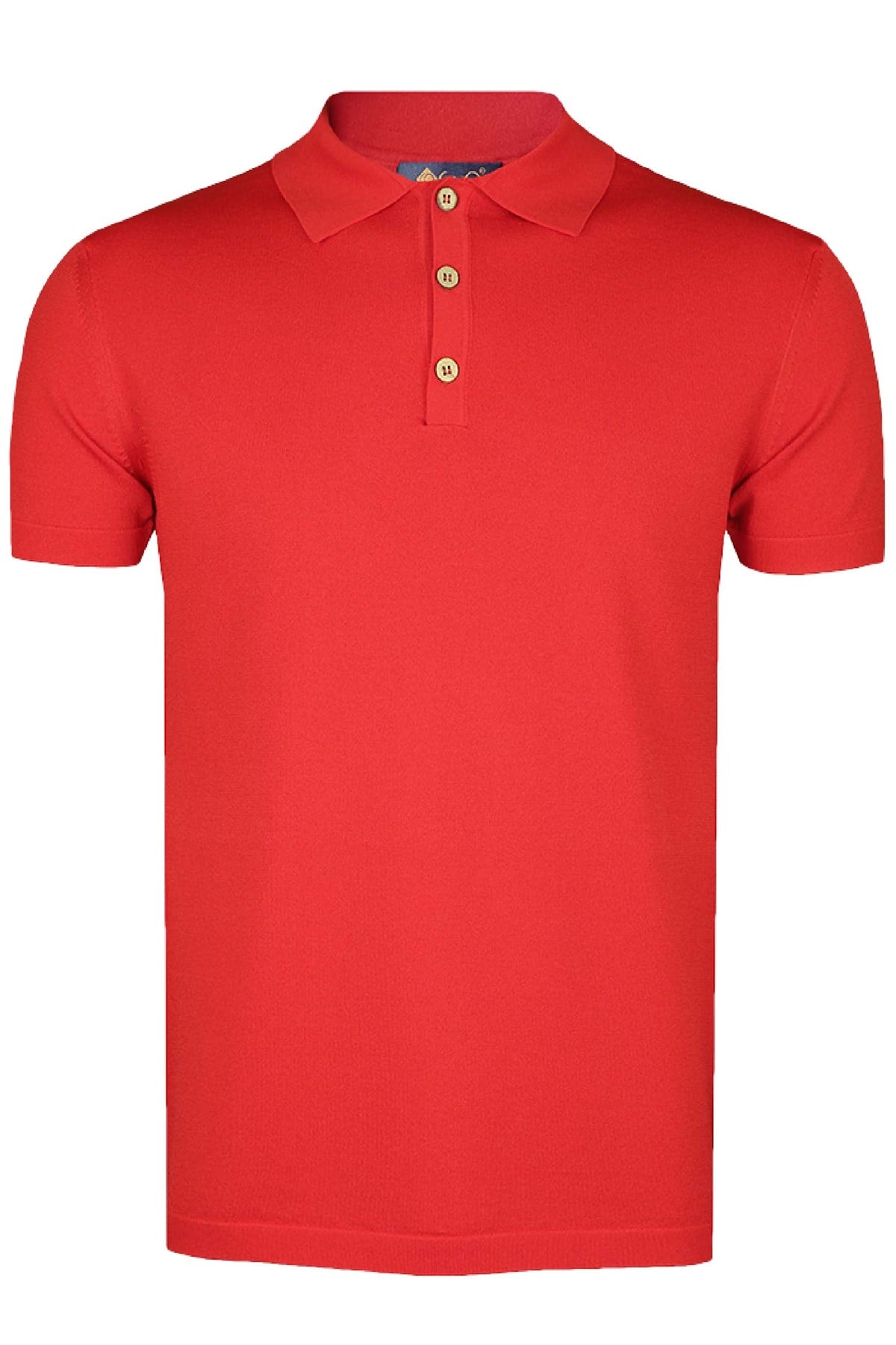 Basic Kırmızı Polo Triko Tişört