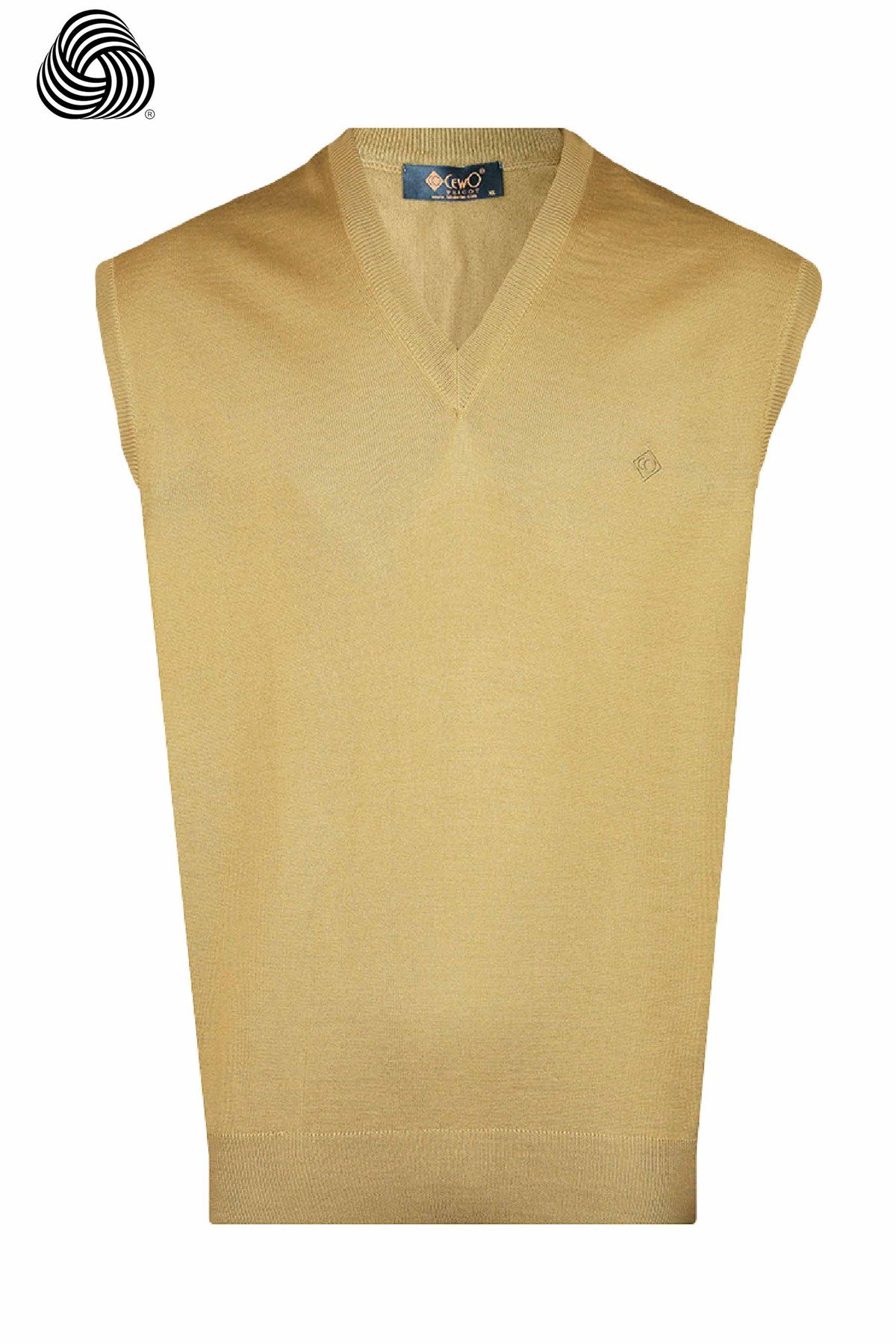 Rahat Kalıp Camel Yünlü Süveter