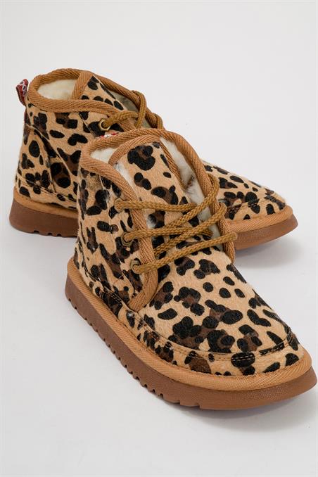 134-60-6-SIYAH/SARI DESENLIMİNGO Siyah Sarı Desenli Bağcıklı Kadın Spor Bot