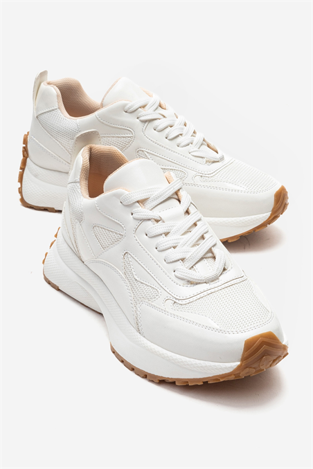 98-83144-1-BEYAZ CILTPREMIA Beyaz Cilt Kadın Sneaker