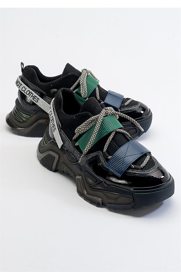 98-80140-2-SIYAH MULTIJUMY Siyah Multi Kadın Spor Ayakkabı