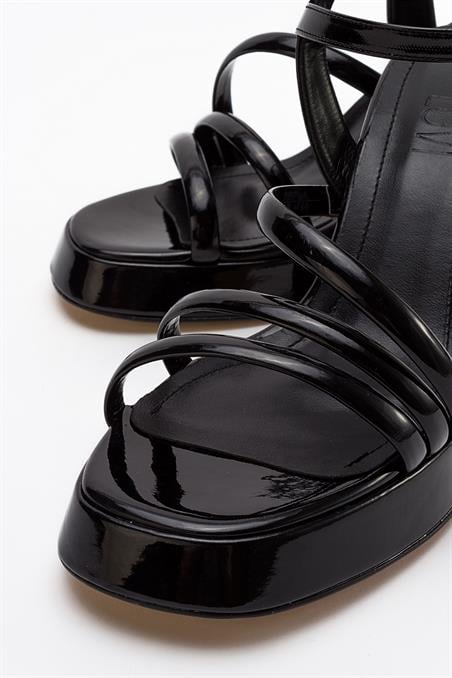 168-202-1-SIYAHHEAS Siyah Kadın Topuklu Ayakkabı