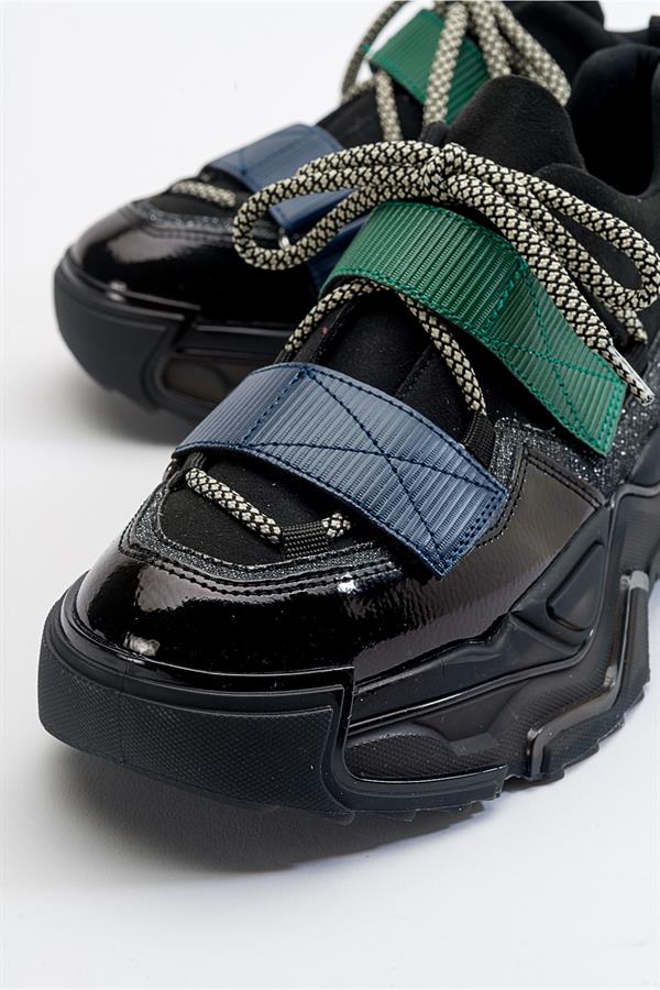 98-80140-2-SIYAH MULTIJUMY Siyah Multi Kadın Spor Ayakkabı