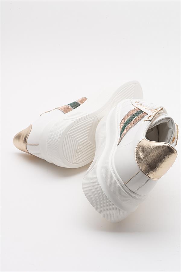 223-602-2-BEYAZNUNO Beyaz Kadın Spor Ayakkabı