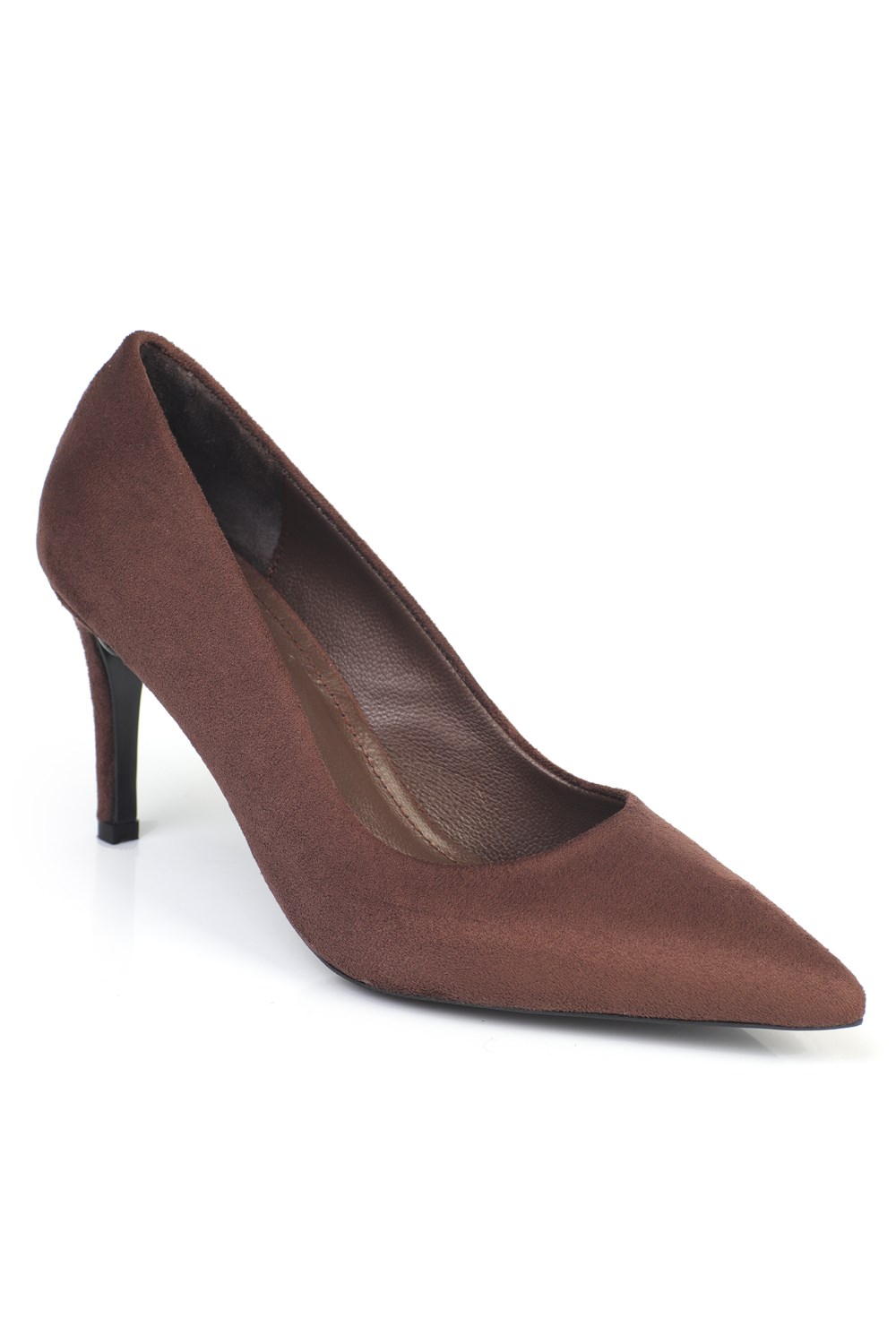 Capone Bianka Mid Heel Casual Stylish Genuine Leather Lined Stiletto