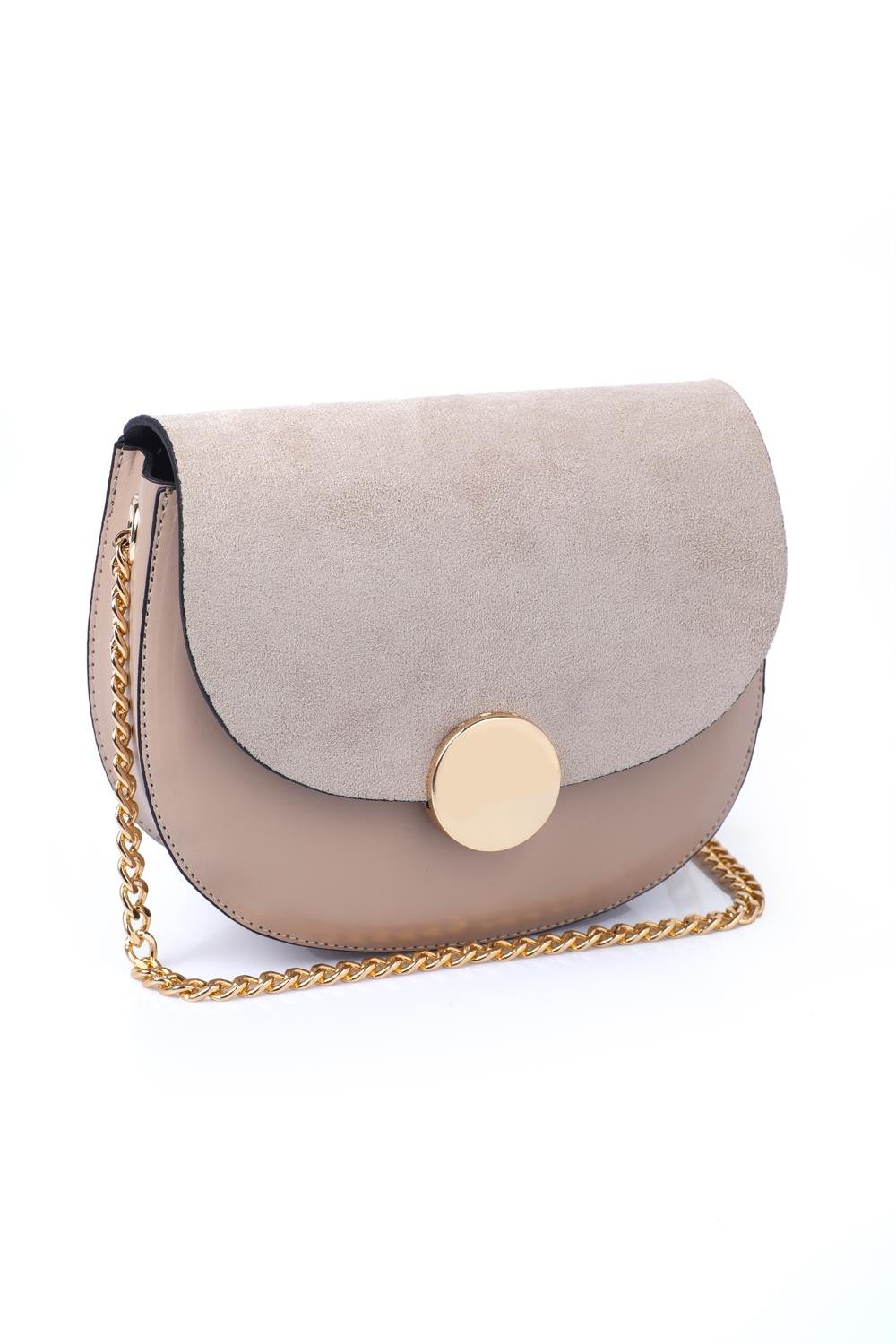 Capone Cannes Women Sued Beige Shoulder Bag