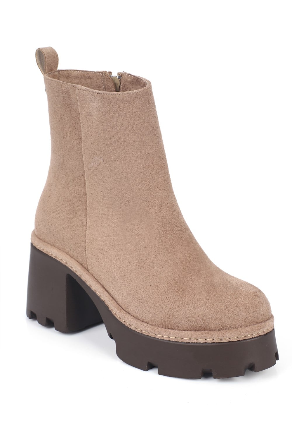 Capone Dalenna Women Sued Mink Ankle Boot