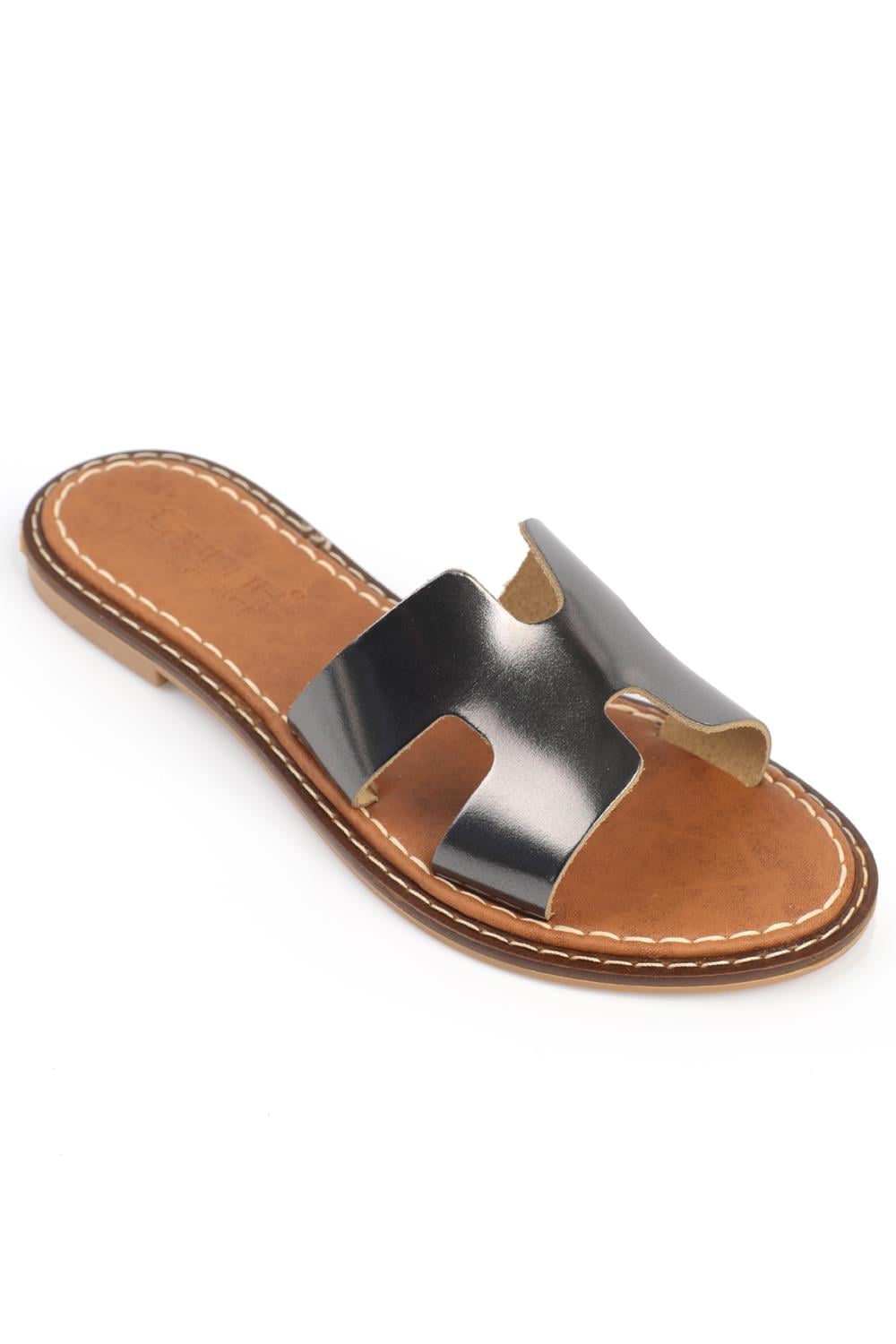 Capone H Band Woman Leather Sandals