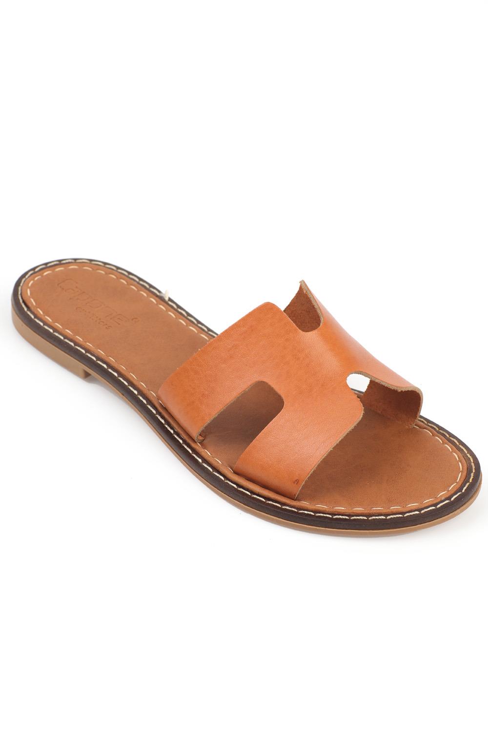 Capone H Band Woman Leather Sandals