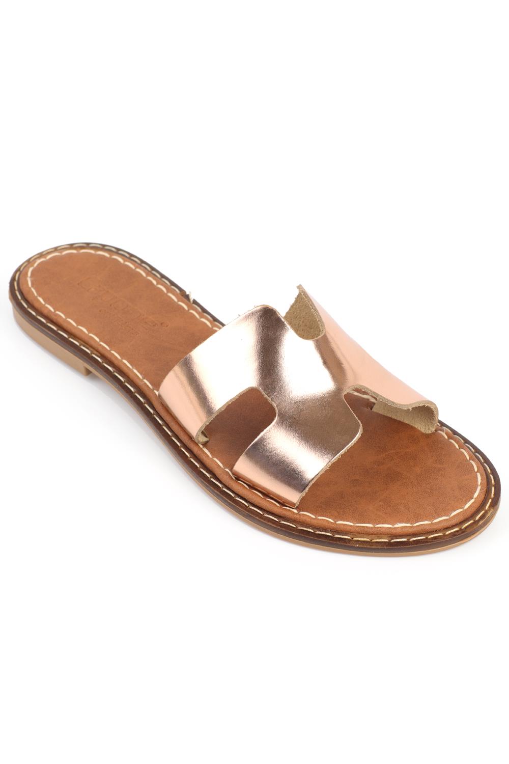 Capone H Band Woman Leather Sandals
