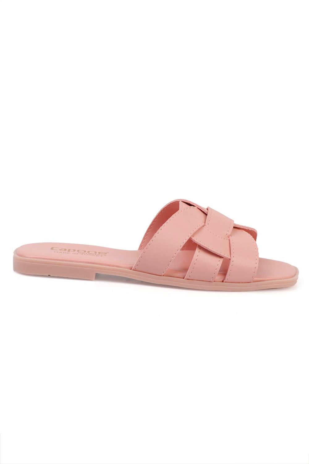 Capone Halsey Women Cotton Candy Slide Flat Sandals