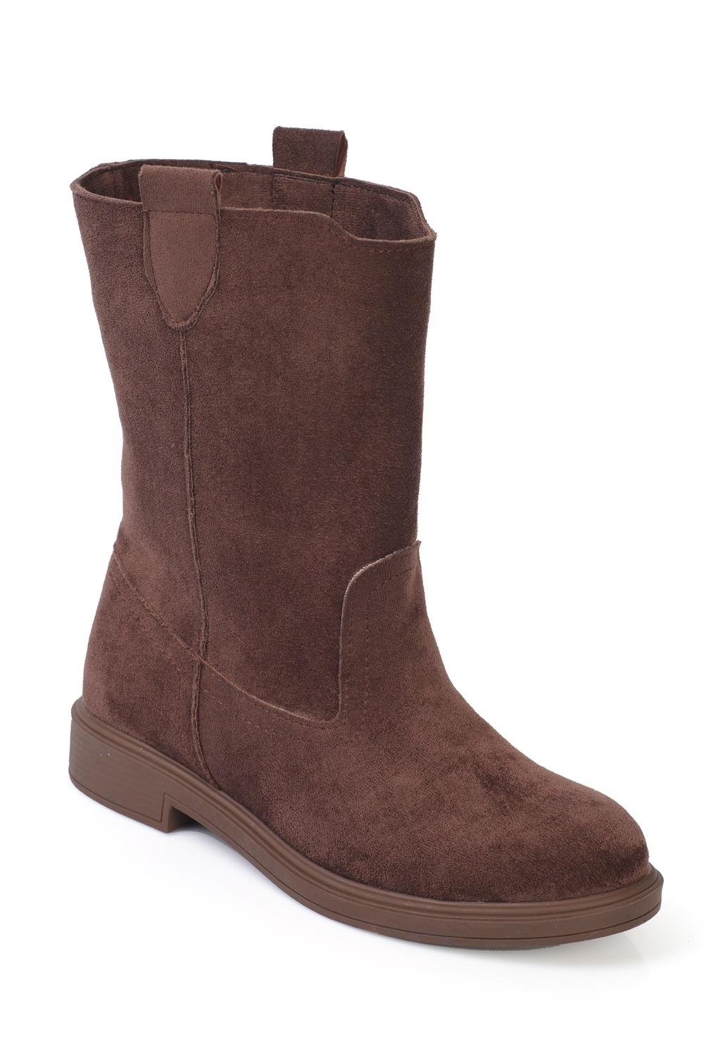 Capone Outfitters 2025 Women Sued Brown Boot