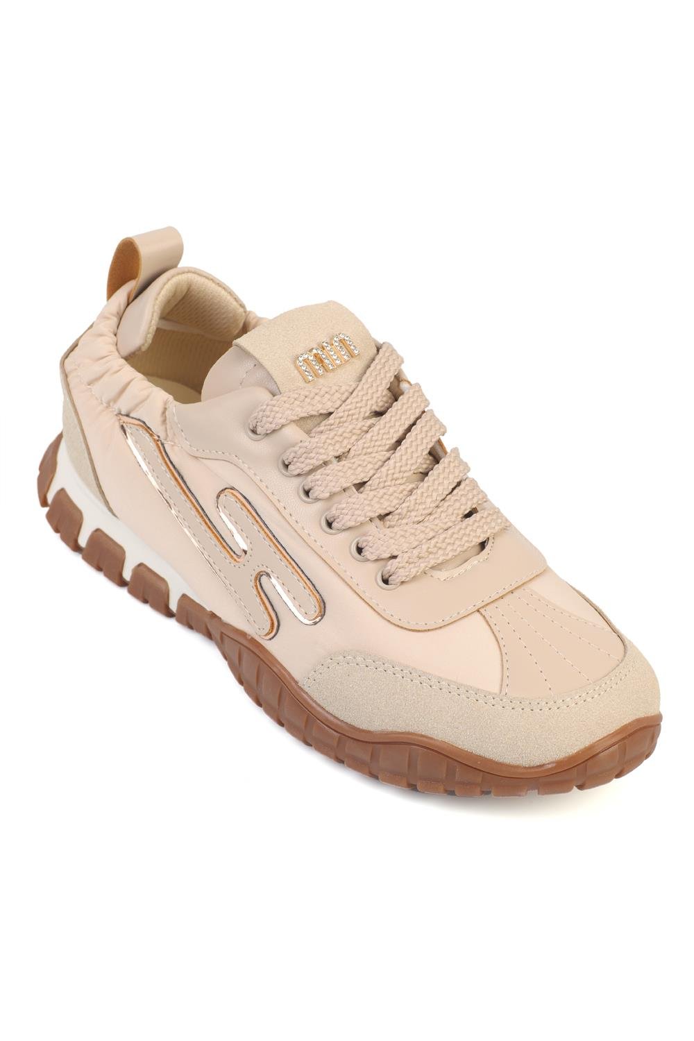 Capone Outfitters 211 Women Beige Sneaker