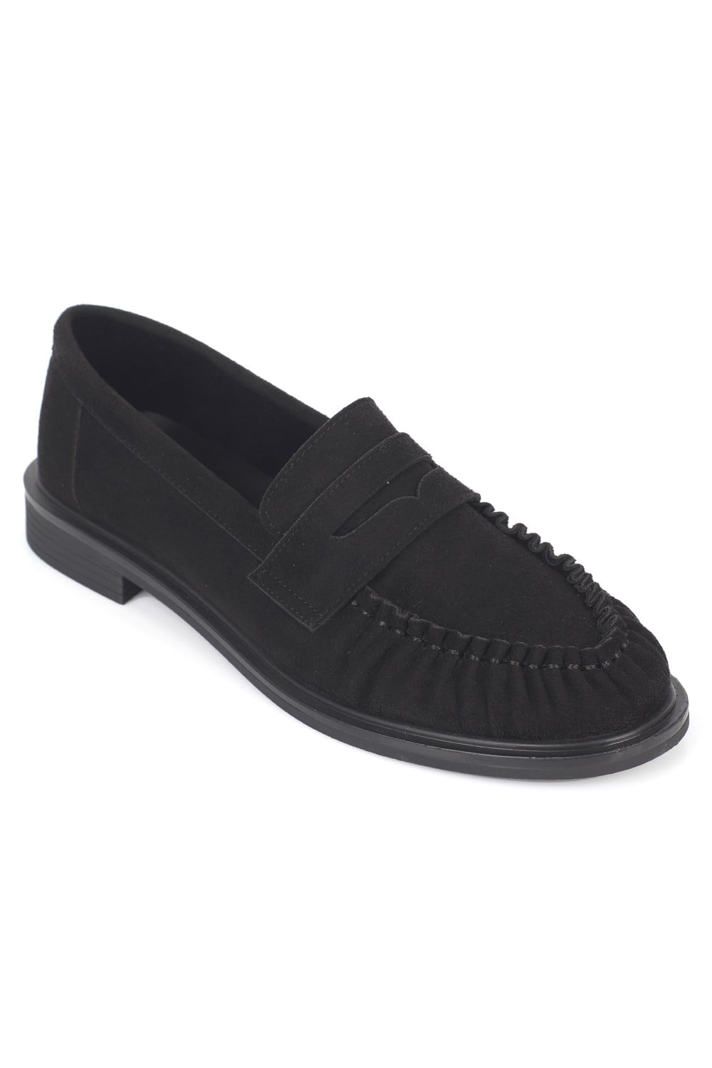 Capone Outfitters 401 Women Sued Black Loafer