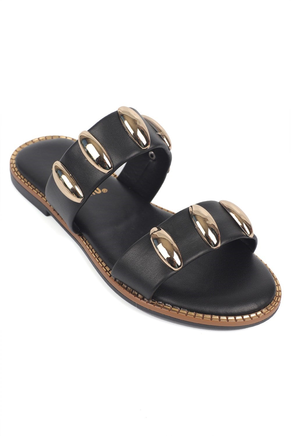 Capone Outfitters 605 Women Black Sandal
