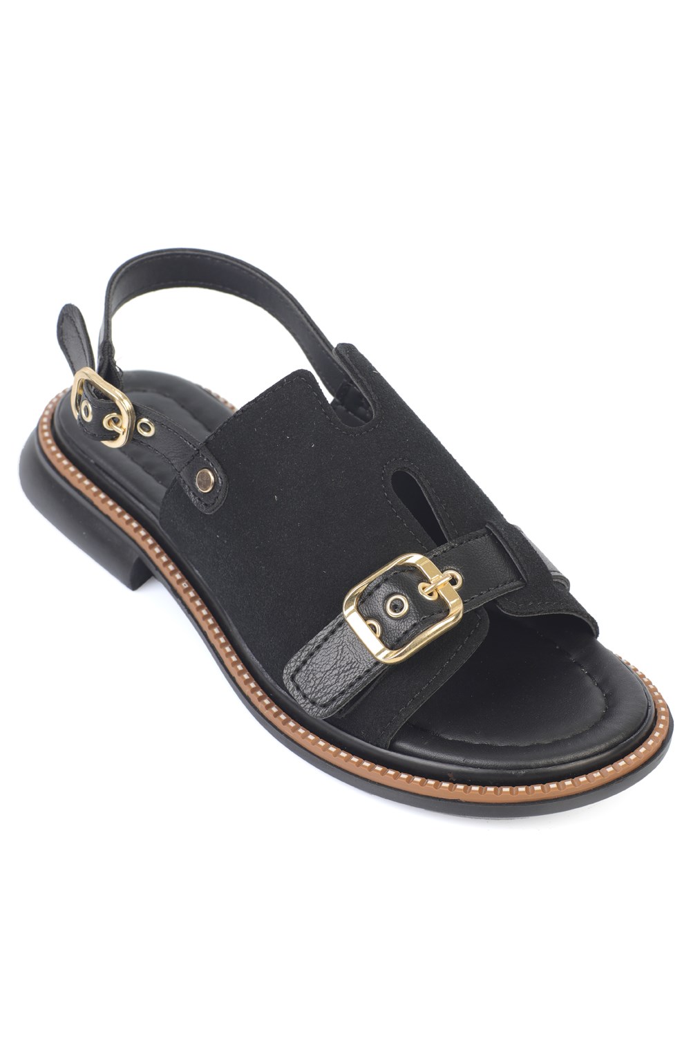 Capone Outfitters 610 Women Black Sandal