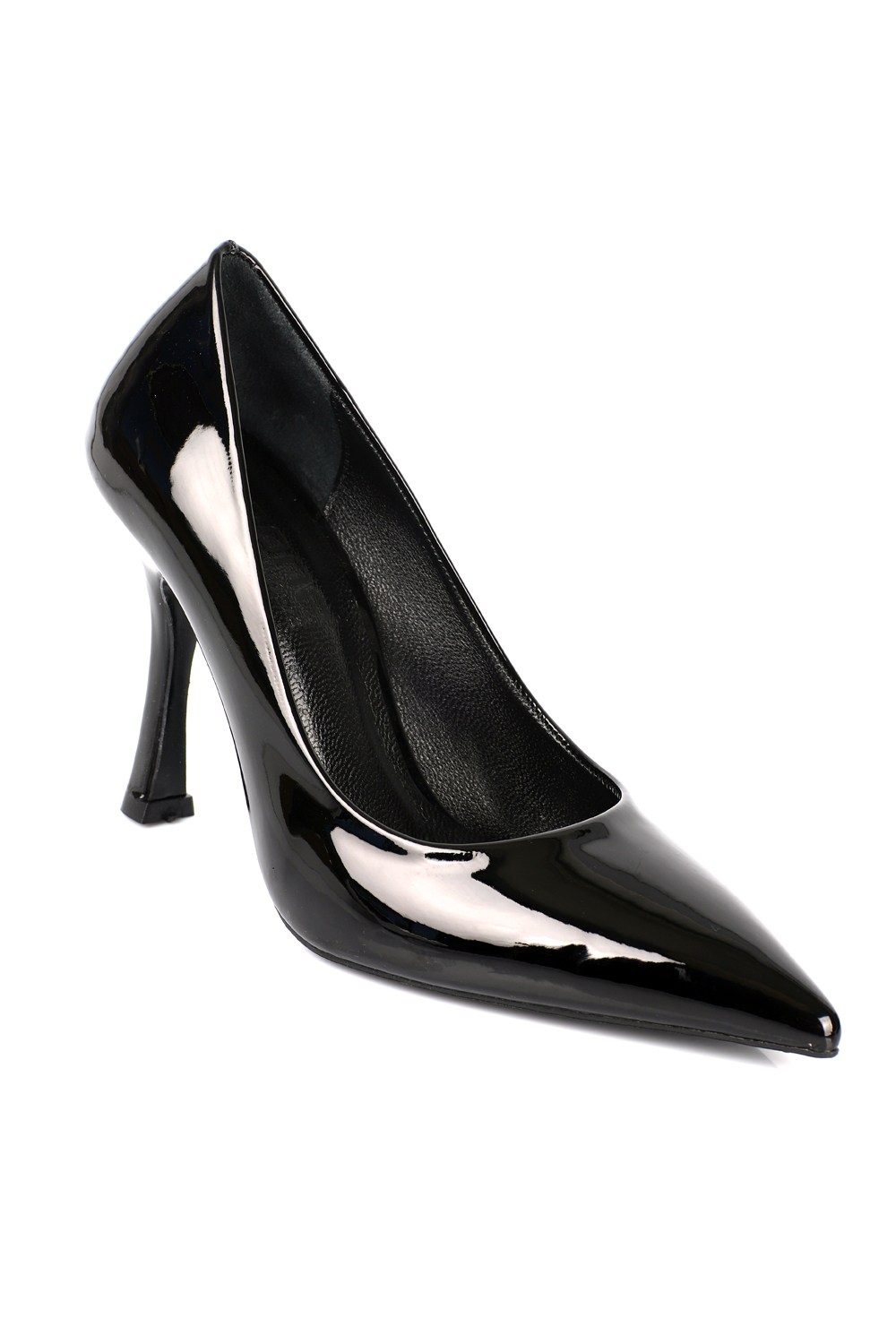 Capone Outfitters 800 Women Patent Black Stiletto