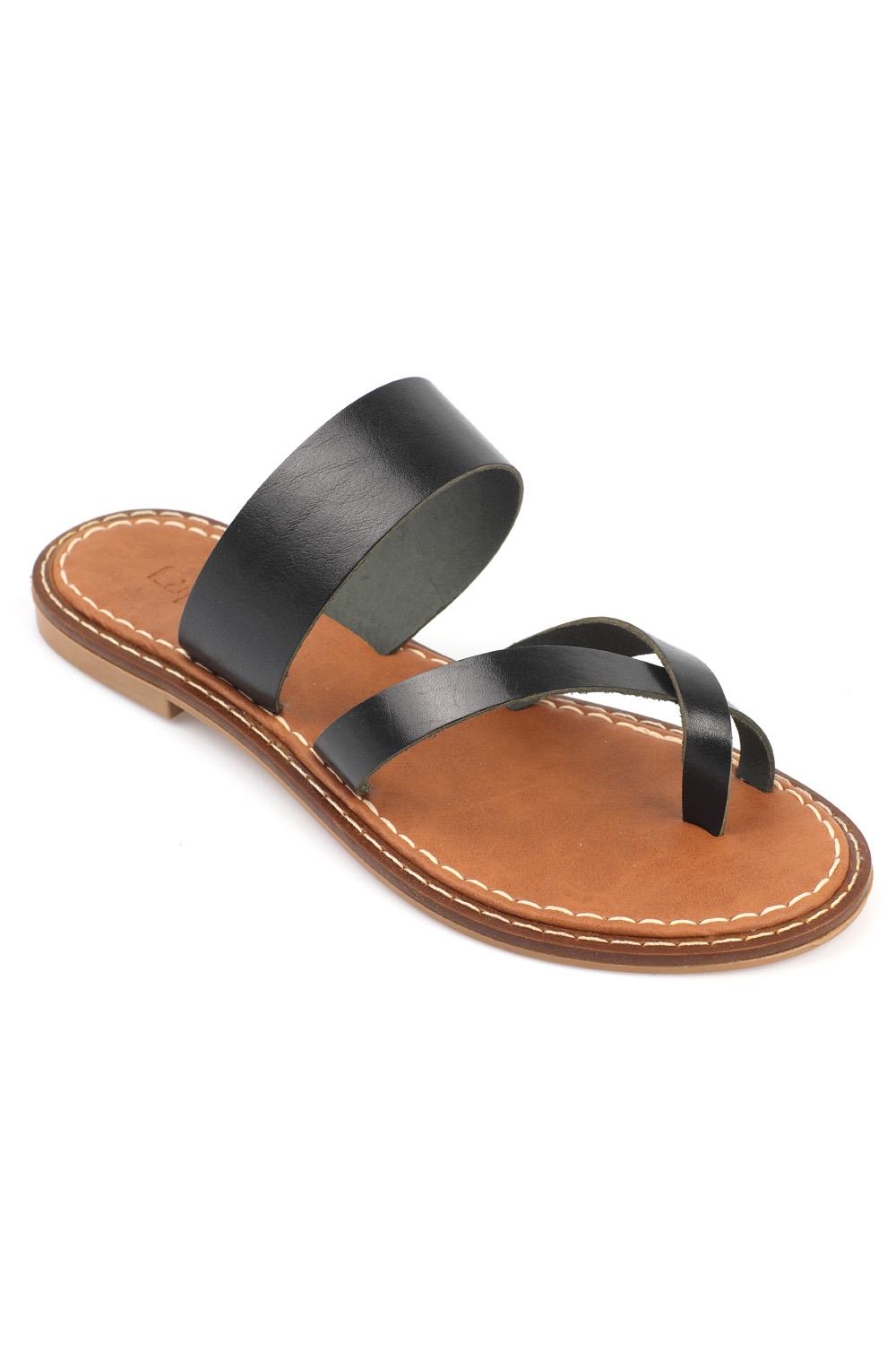 Capone Outfitters 847 Women Black Sandal