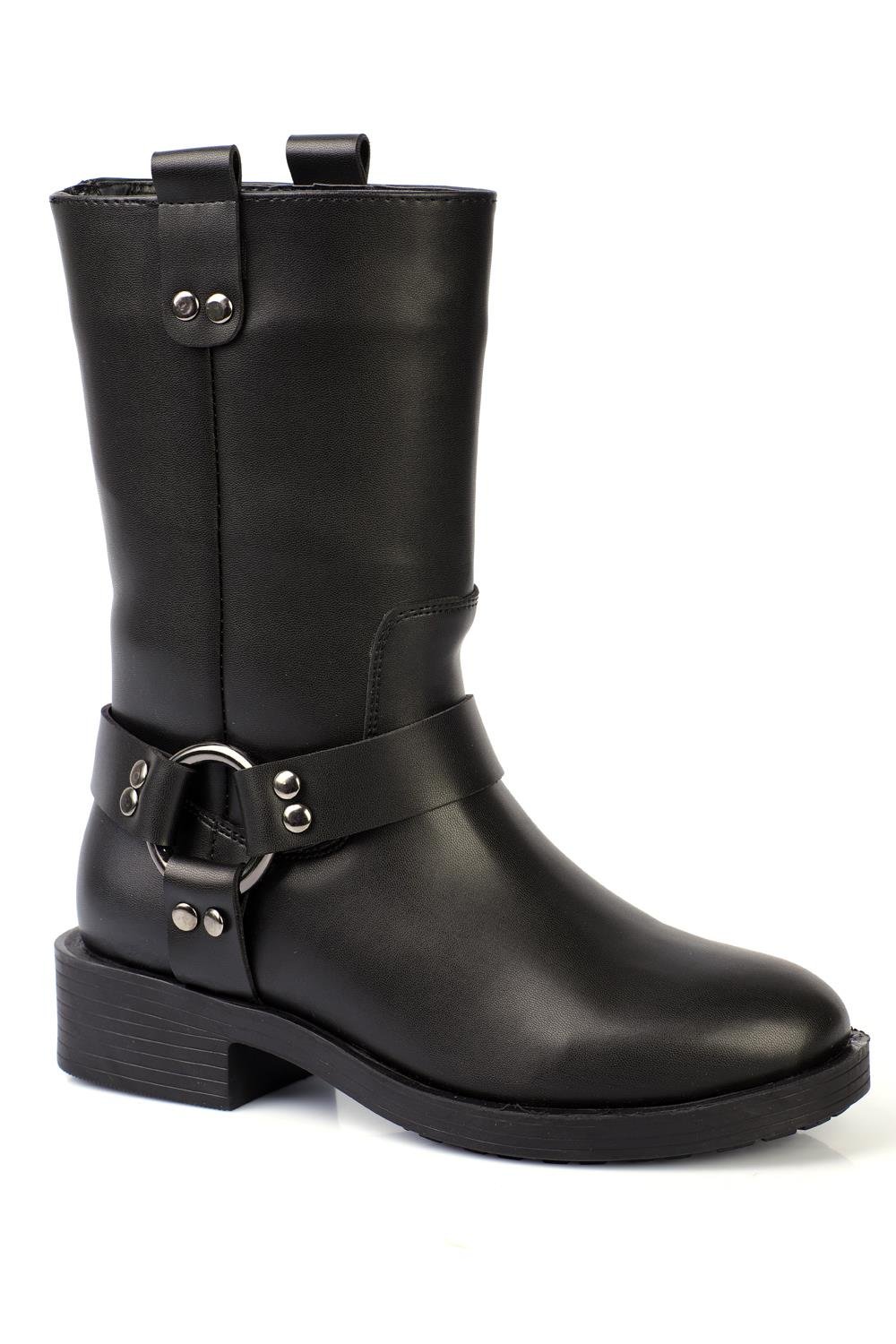Capone Outfitters 8803 Women Black Boot