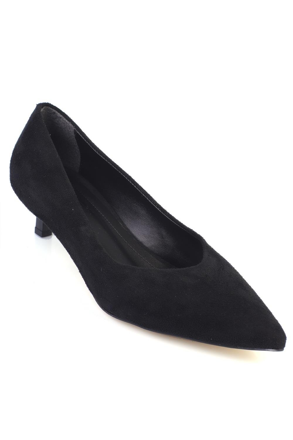Capone Outfitters 903 Women Black Heeled