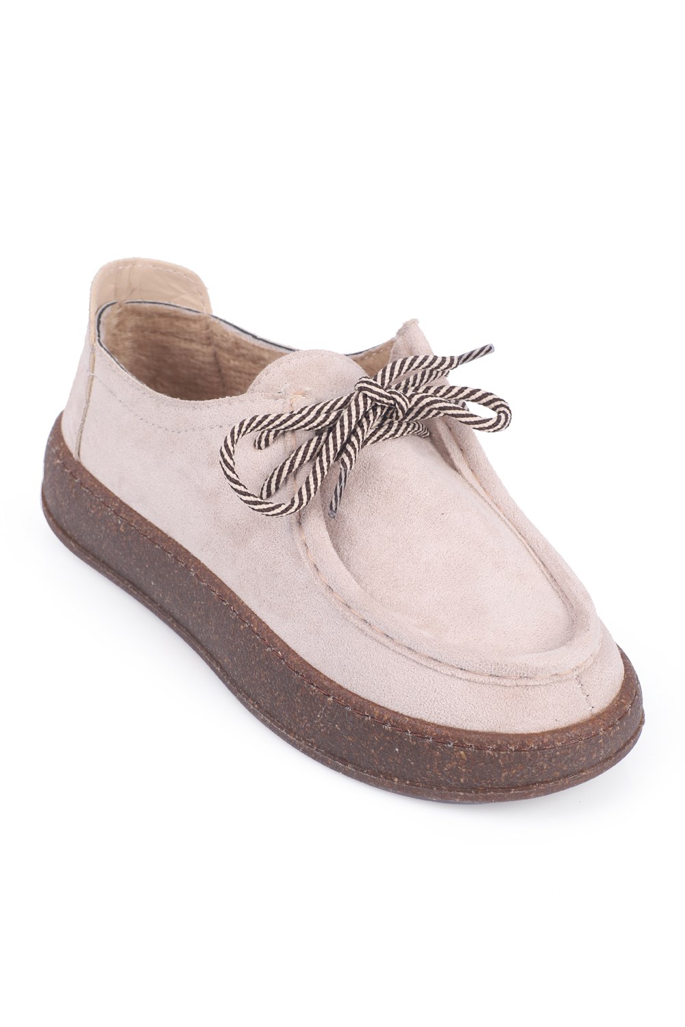 Capone Outfitters L206 Women Sued Beige Loafer