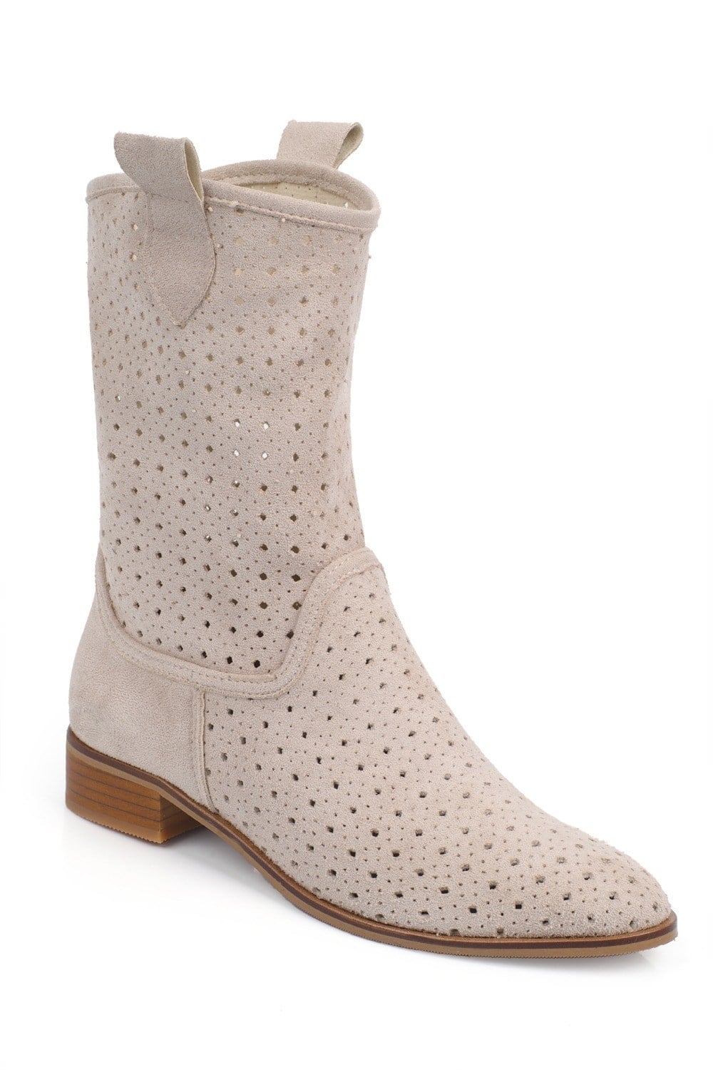 Capone Outfitters TB001 Women Beige Boot