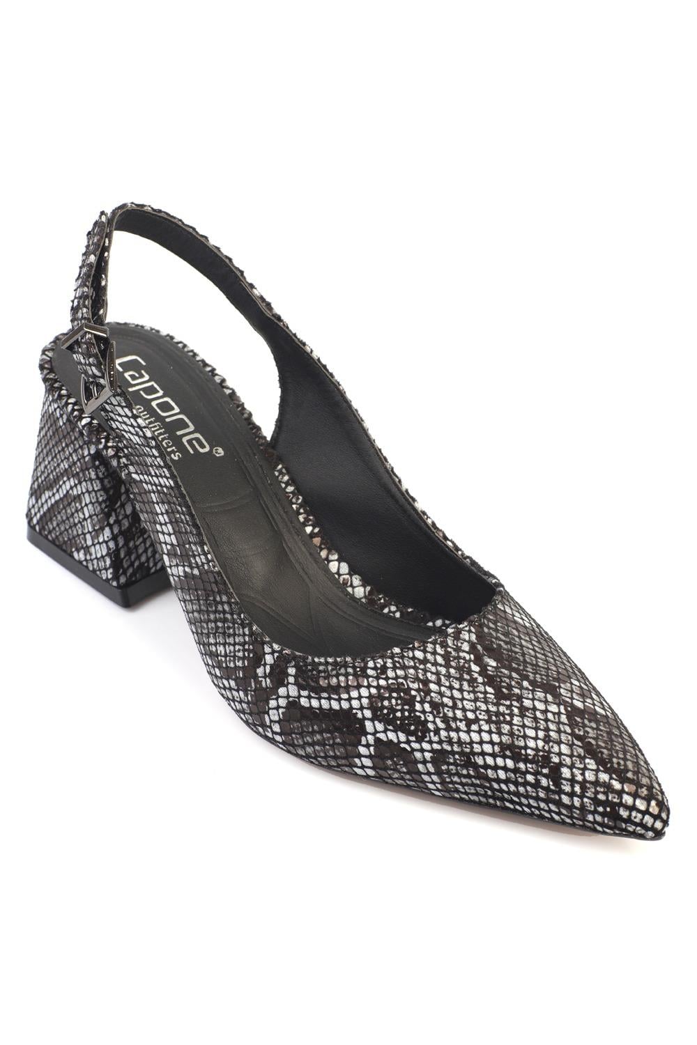 Capone Ruby Soft Padded Insole Women  Heeled Shoes
