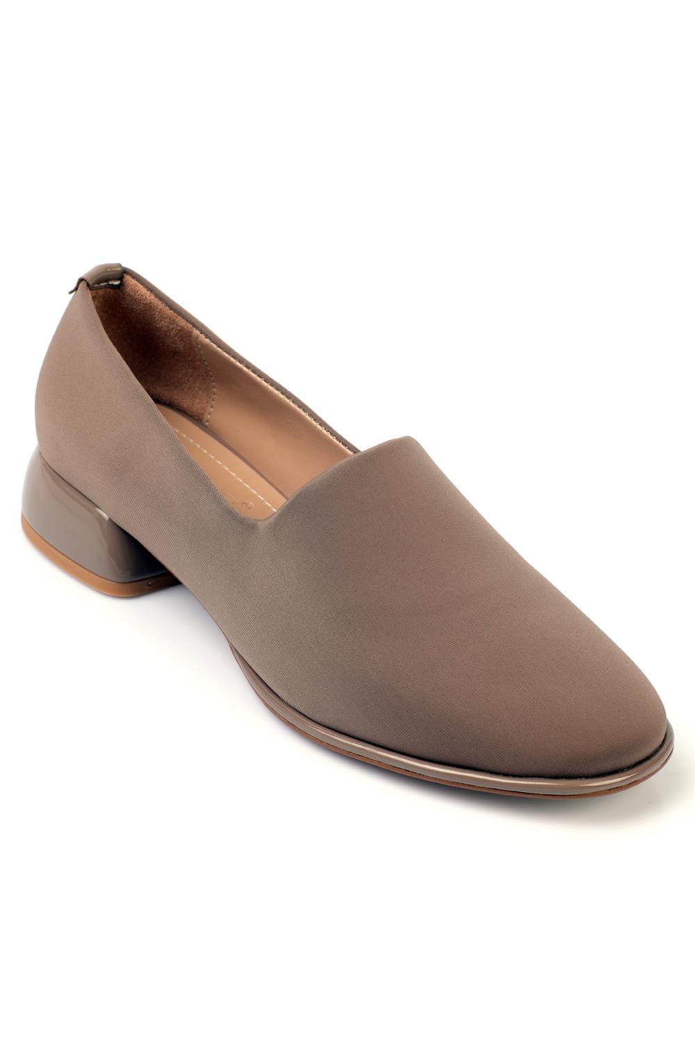 Capone Stretch Short-Heeled Comfort Women  Shoes