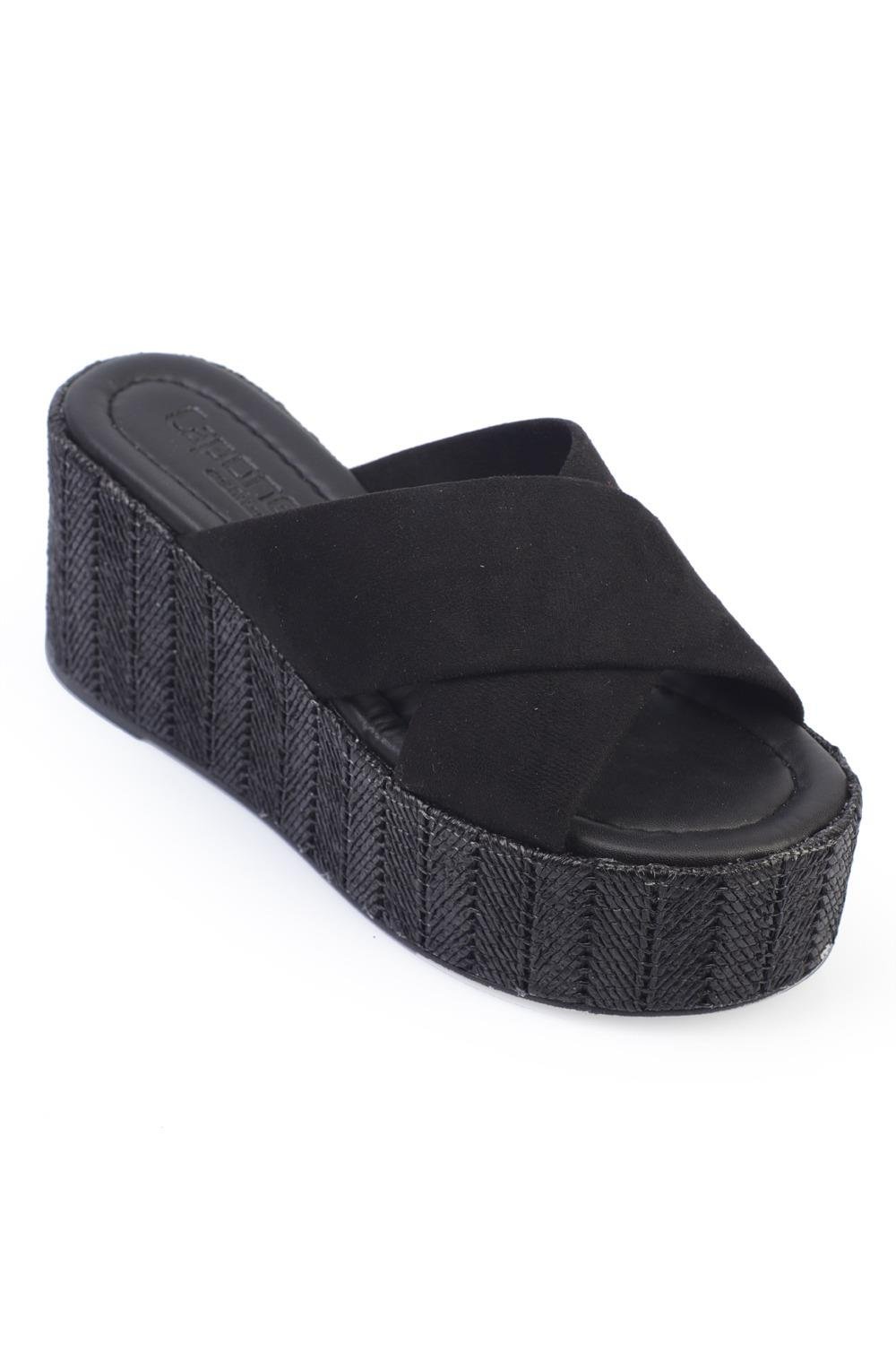 Capone Vina Women Black Sandal