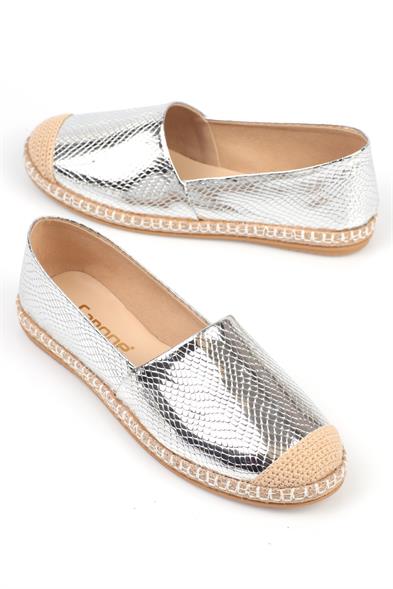 Capone Pasarella 001 Women Silver Espadrille image 3