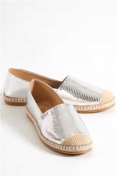 Capone Pasarella 001 Women Silver Espadrille image 2