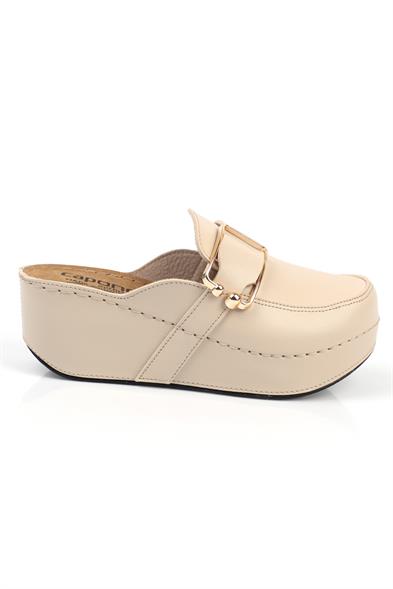 Capone Judy 107090 Women Beige Slingback Comfort Anatomical Sandals image 4