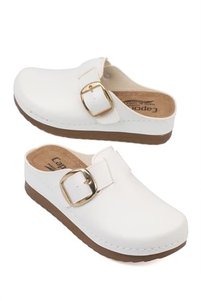 Capone Janna 107090 Women White Slingback Comfort Anatomical Sandals image 3