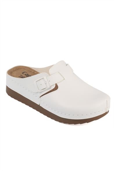 Capone Janet 107090 Women White Slingback Comfort Anatomical Sandals image 5