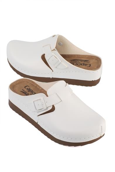 Capone Janet 107090 Women White Slingback Comfort Anatomical Sandals image 3