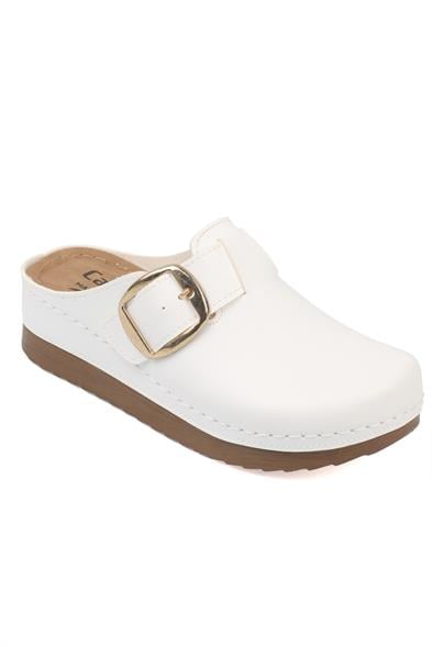 Capone Janna 107090 Women White Slingback Comfort Anatomical Sandals image 4