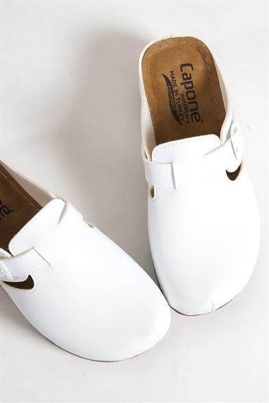 Capone Janet 107090 Women White Slingback Comfort Anatomical Sandals image 6