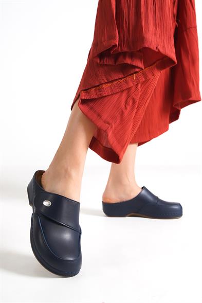 Capone Jenny 4137 Women Navy Slingback Comfort Anatomical Sandals image 2