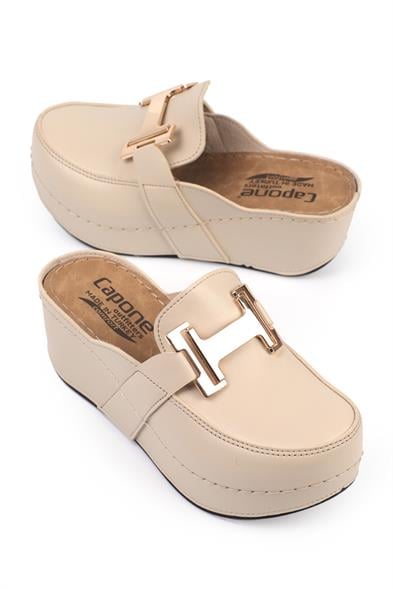 Capone Justin 612005 Women Beige Slingback Comfort Anatomical Sandals image 3