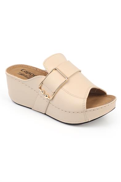 Capone Kacie 612245 Women Beige Slingback Comfort Anatomical Sandals image 4