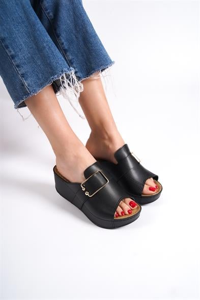 Capone Kacie 612245 Women Black Slingback Comfort Anatomical Sandals image 2